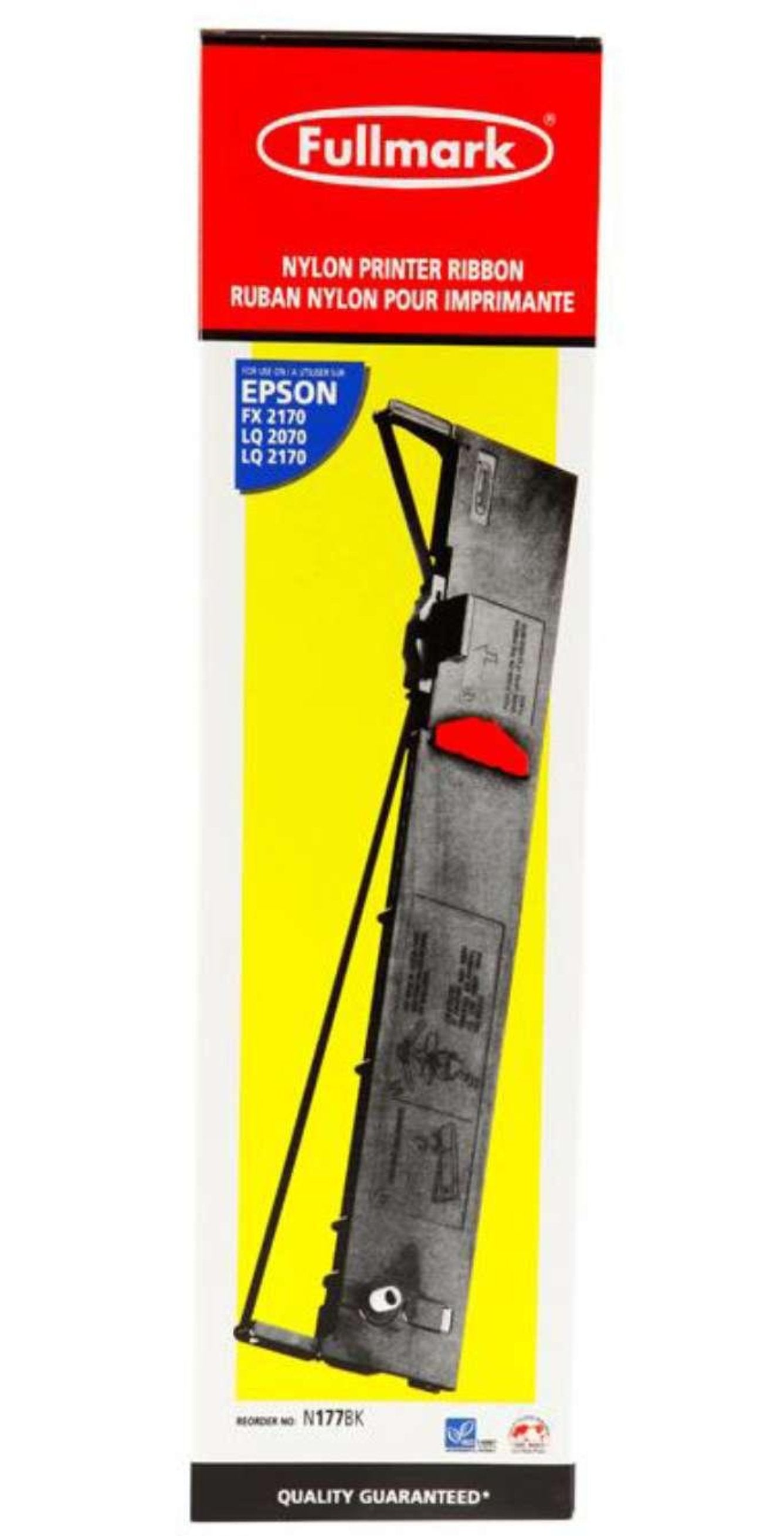 Epson LQ-2170, LQ-2180, LQ-2070, LQ-2190, FX-2170/2180, Fullmark N177BK Printer Ribbon