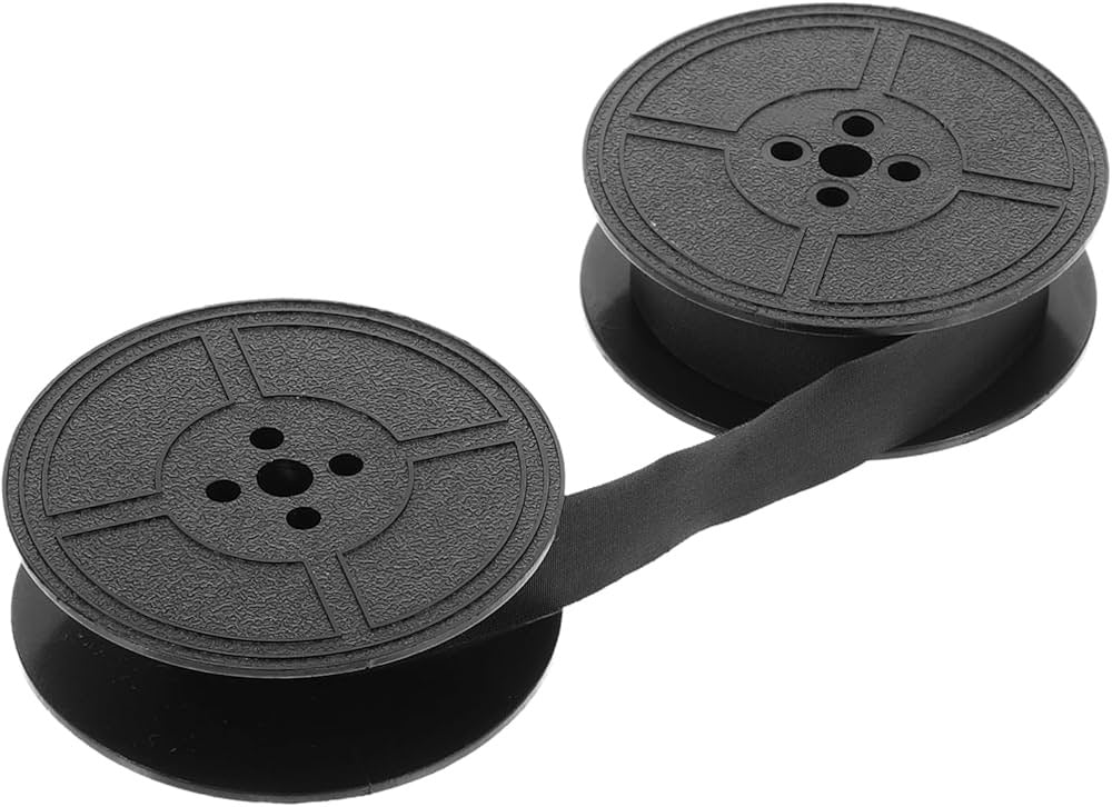 German Gr. 1 Typewriter Ribbon Nylon Black & Black/Red - Manual Typewriter Ribbon