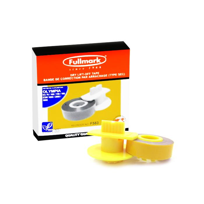 Typewriter Lift-Off Tape for Olympia, Adler, ABM, Brother, Nakajima, Canon AP-14 - Fullmark F583 (6 pcs per Box)