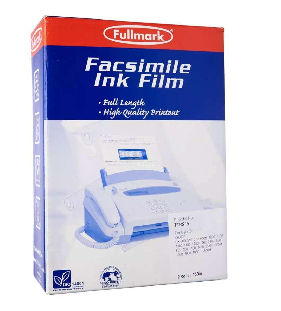 SHARP UX-10CR/ FO-15CR/ UX-15CR Fullmark Thermal Transfer Fax Film (TTRS15) compatible for use