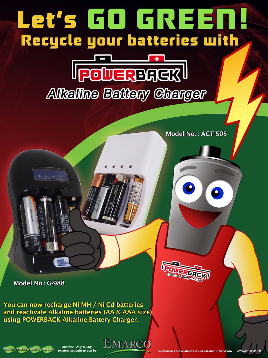 Alkaline AA /AAA Battery Charger