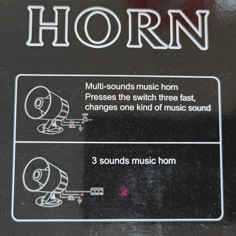 Loud Hailer Horn Siren System Attachment for vehicles
