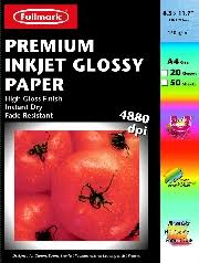 Inkjet Glossy Paper A4 150GSM (Cast Coated)(PPIGL50)